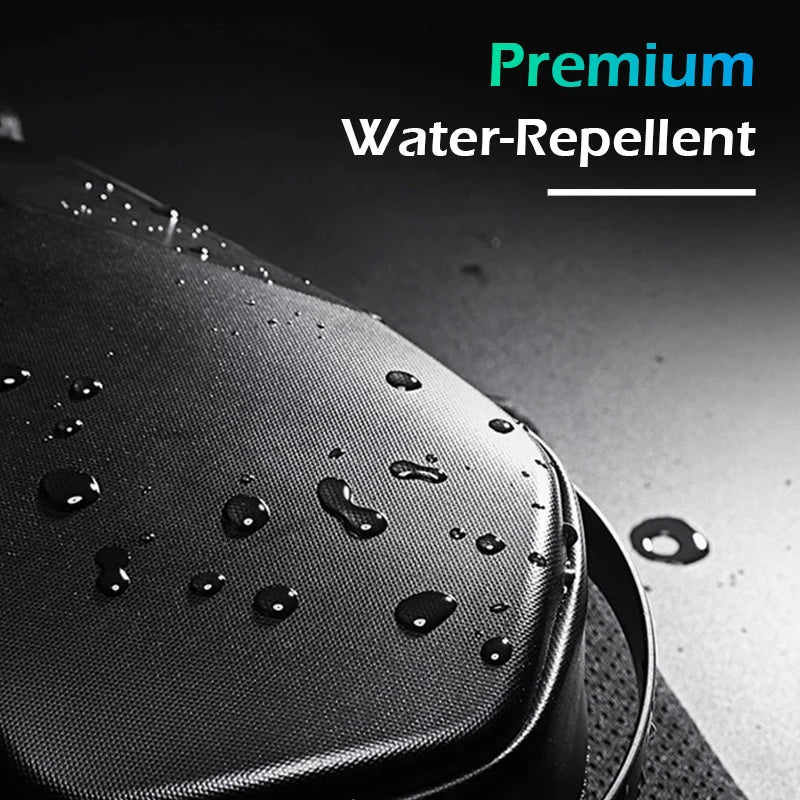 Draagbare Water‑Resistente Hard Shell Crossbody Schoudertas met USB‑Oplaadpoort – Reistas voor Mannen en Unisex Gebruik