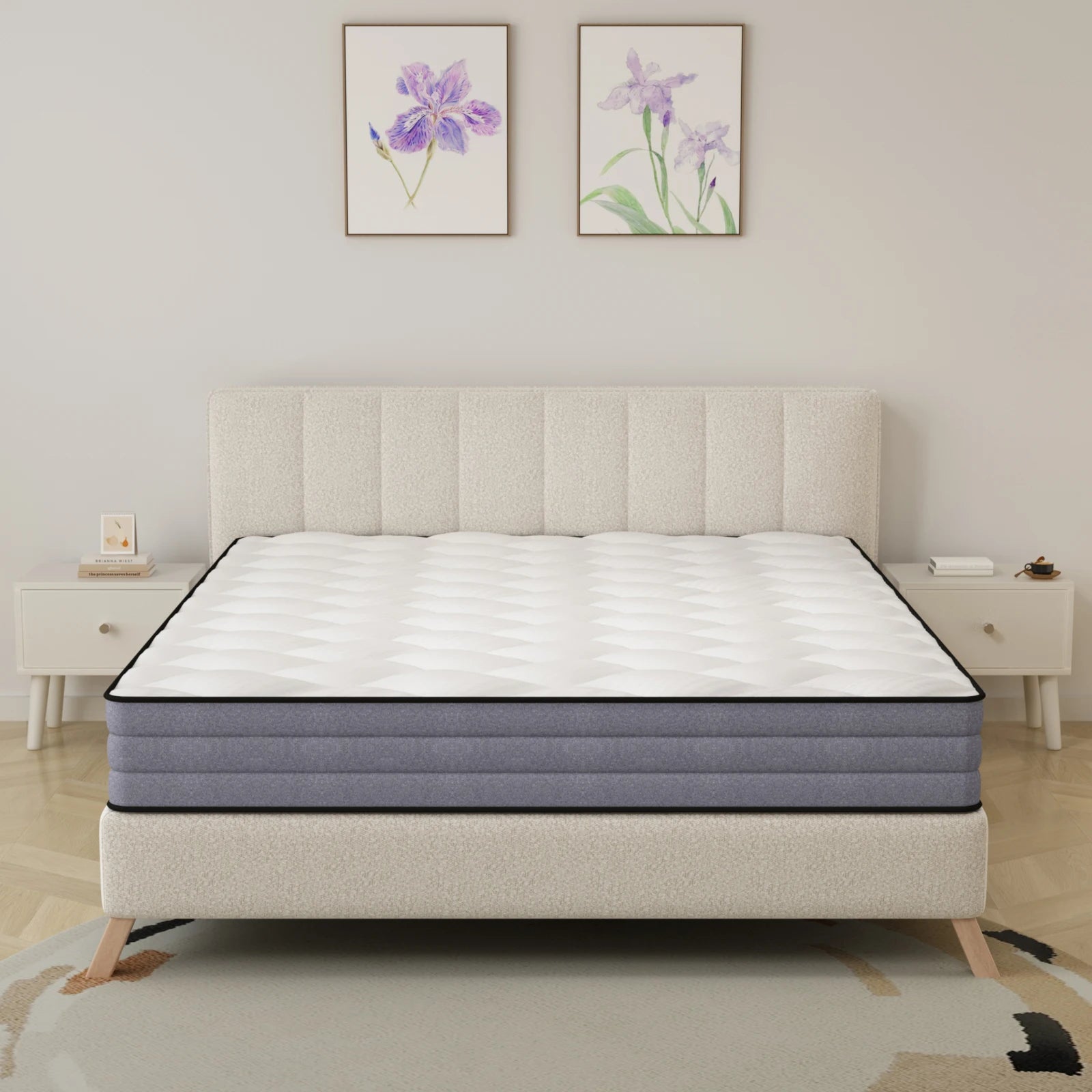 Pocketveringmatras 90x200 cm – 7‑zones H3 – Ergonomische ondersteuning & comfort