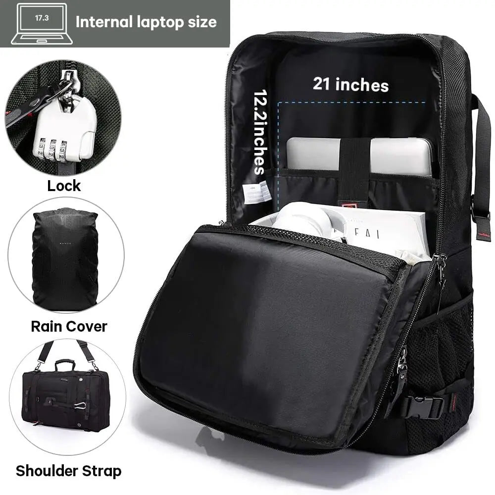 Waterproof Comfort & Functional Oxford Reisrugzak – 20‑35L Outdoor & Travel Backpack