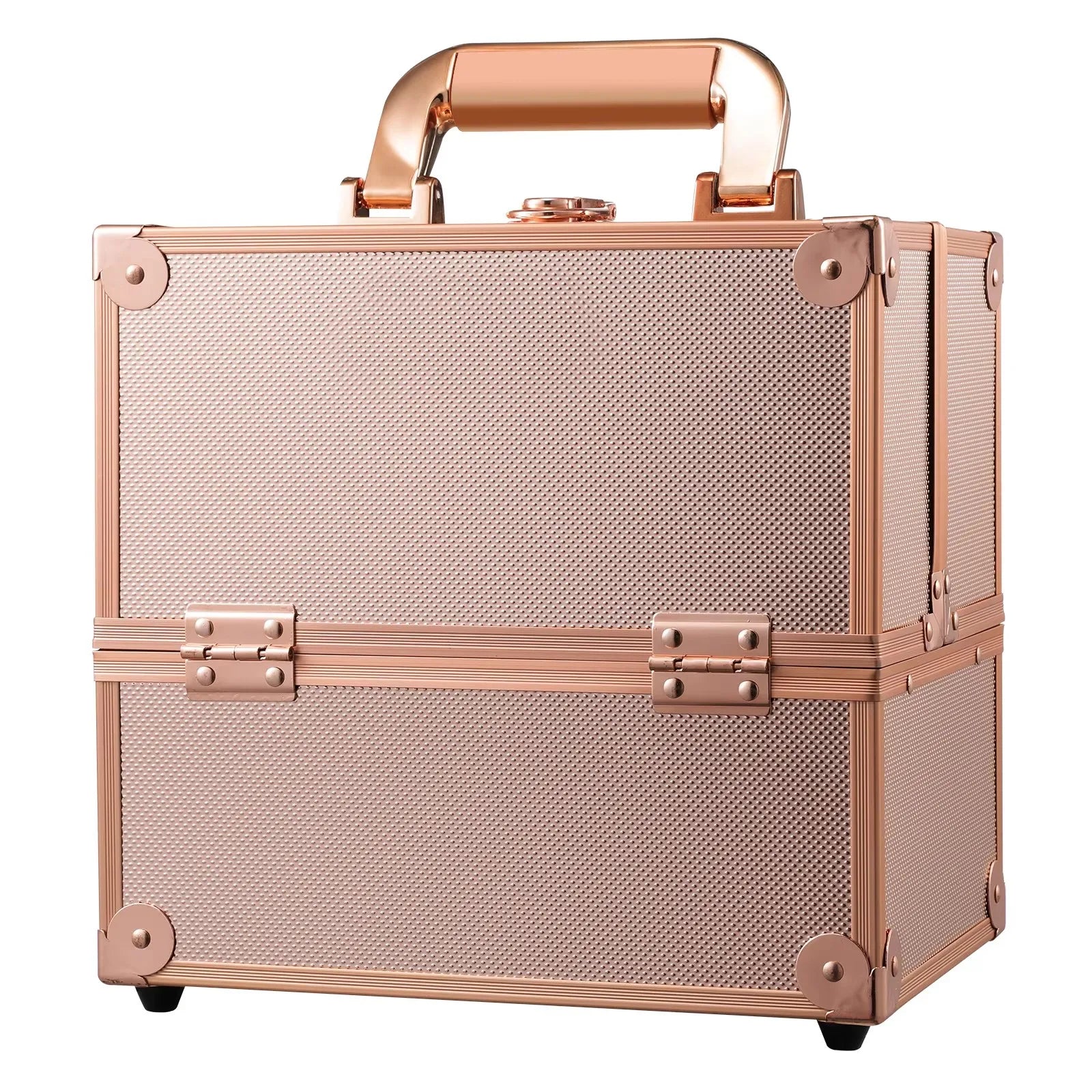 Draagbare Make-up Train Case – 4 Lades Organizer Koffer – Waterdicht en Reisklaar
