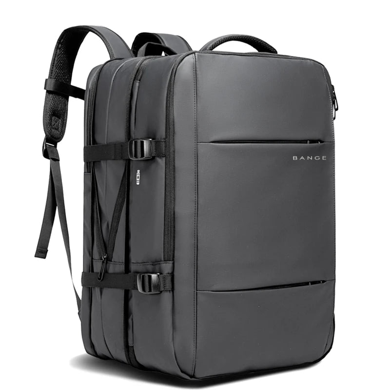 Uitbreidbare Heren Business Rugzak – Grote Capaciteit 17.3″ Laptop, USB‑Poort, Waterdicht Voor School, Werk & Reis