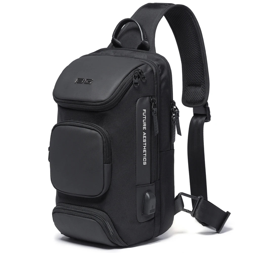 Waterdichte Anti‑Diefstal Crossbody Tas Heren – Multifunctionele Sling Bag voor Reizen & Dagelijks Gebruik