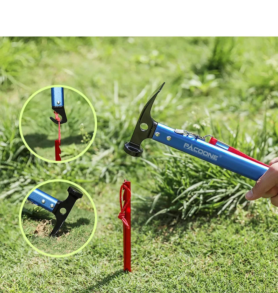 Outdoor Survival Multitool Hamer – Compact Camping & Outdoor Gereedschap