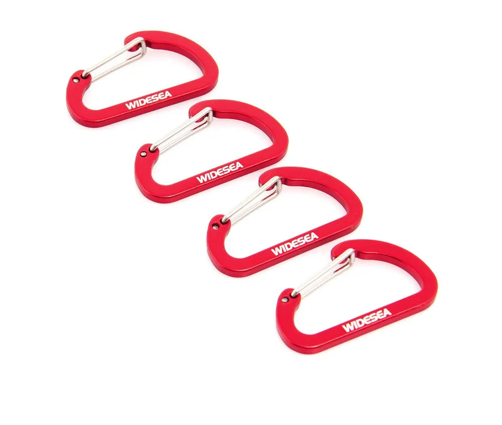 Duurzame Aluminium Koordgespen – 4‑delige Set Voor Outdoor Kamperen & Wandelen