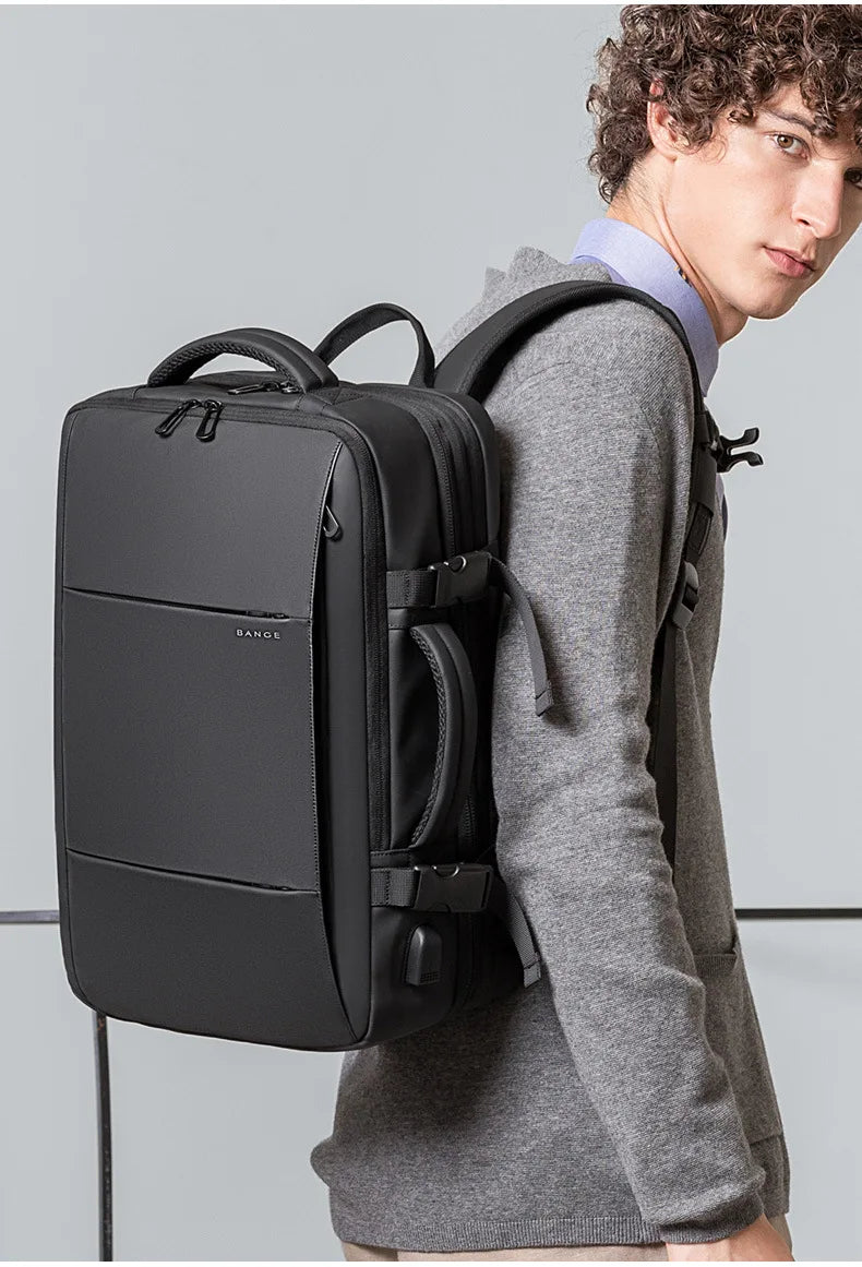 Grote Waterdichte Uitbreidbare Rugzak – 17,3″ Laptop, Grote Capaciteit Voor Reizen, Hiking & Zakelijk