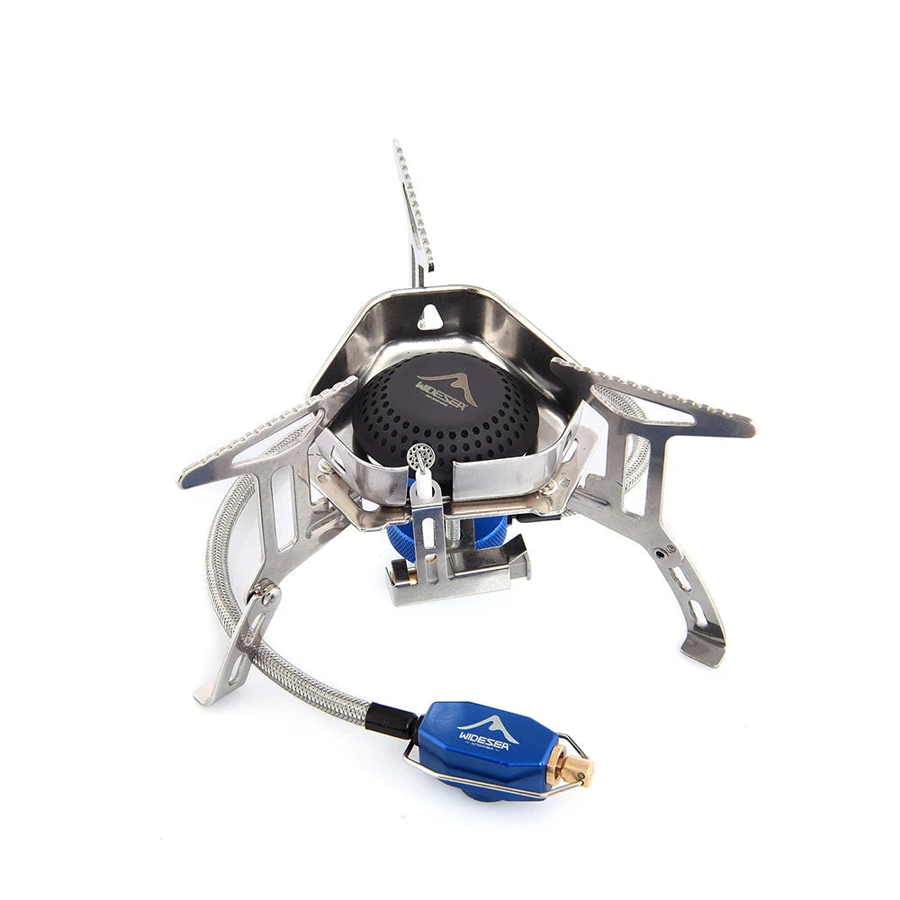 Camping Gaskocher Outdoor 3500W Winddicht – Draagbare Vouwbare Gasbrander voor Kamperen, Survival & Toerisme