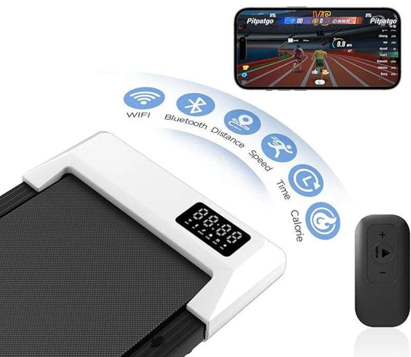 Elektrische Loopband – 40x90 cm Loopvlak voor wandelen en hardlopen - Fitnessapparaat voor Thuis of Kantoor
