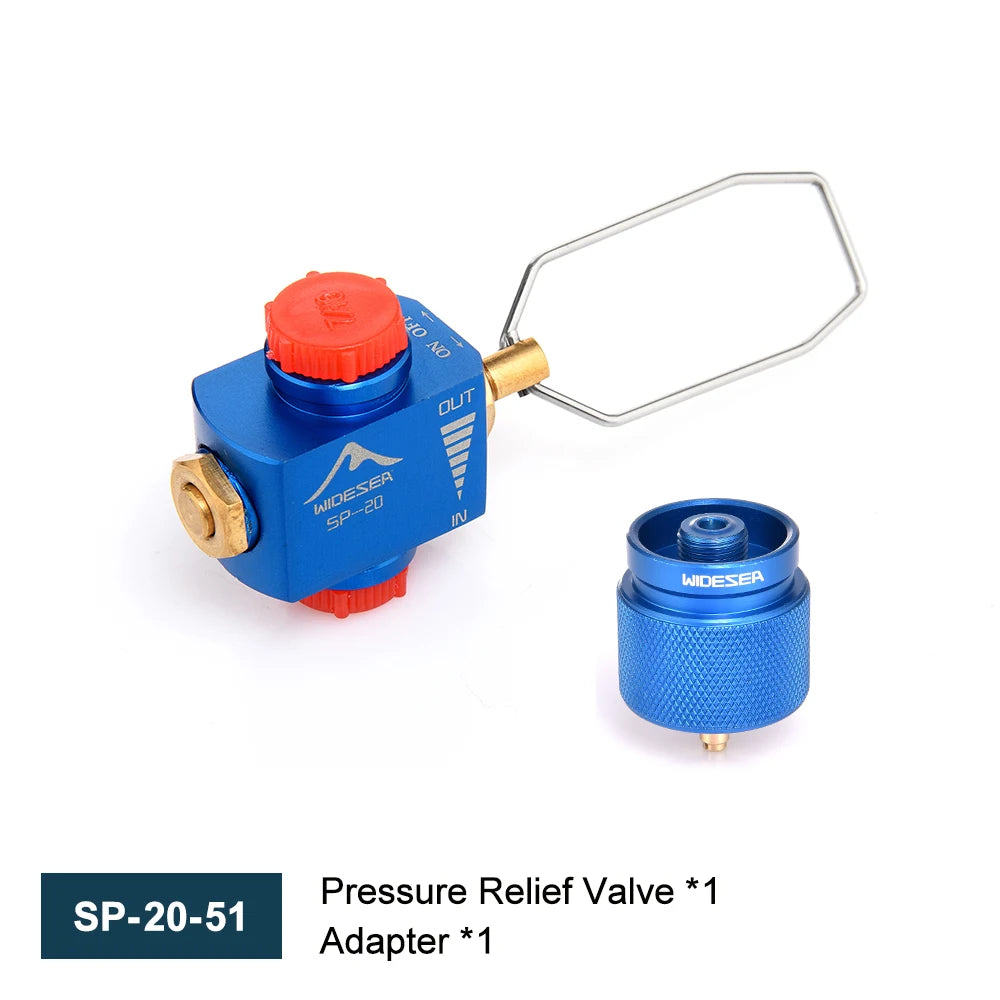 Camping propaan navuladapter – efficiënte gasfles refill tool voor kampeerkooktoestel