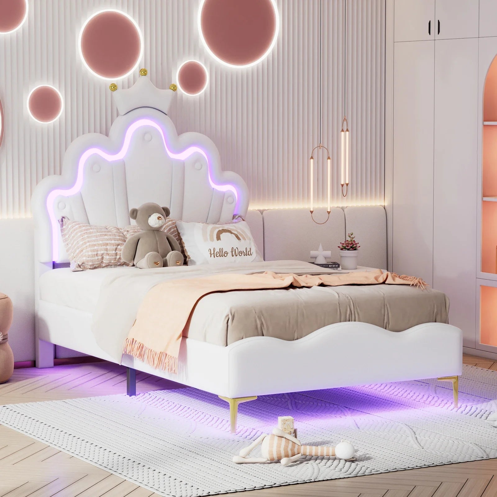 Kinderbed Prinses 90x200 cm – Luxe & Comfort voor Meisjes