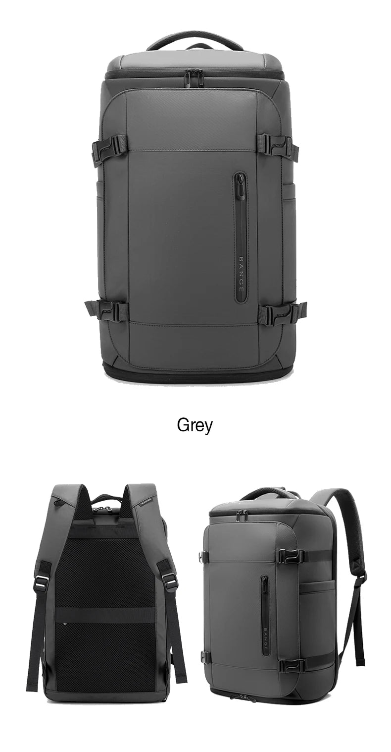 Grote Waterbestendige Rugzak – 36‑55L Voor Sport, Reis, Work & Outdoor Met Schoenvak & Laptopvak