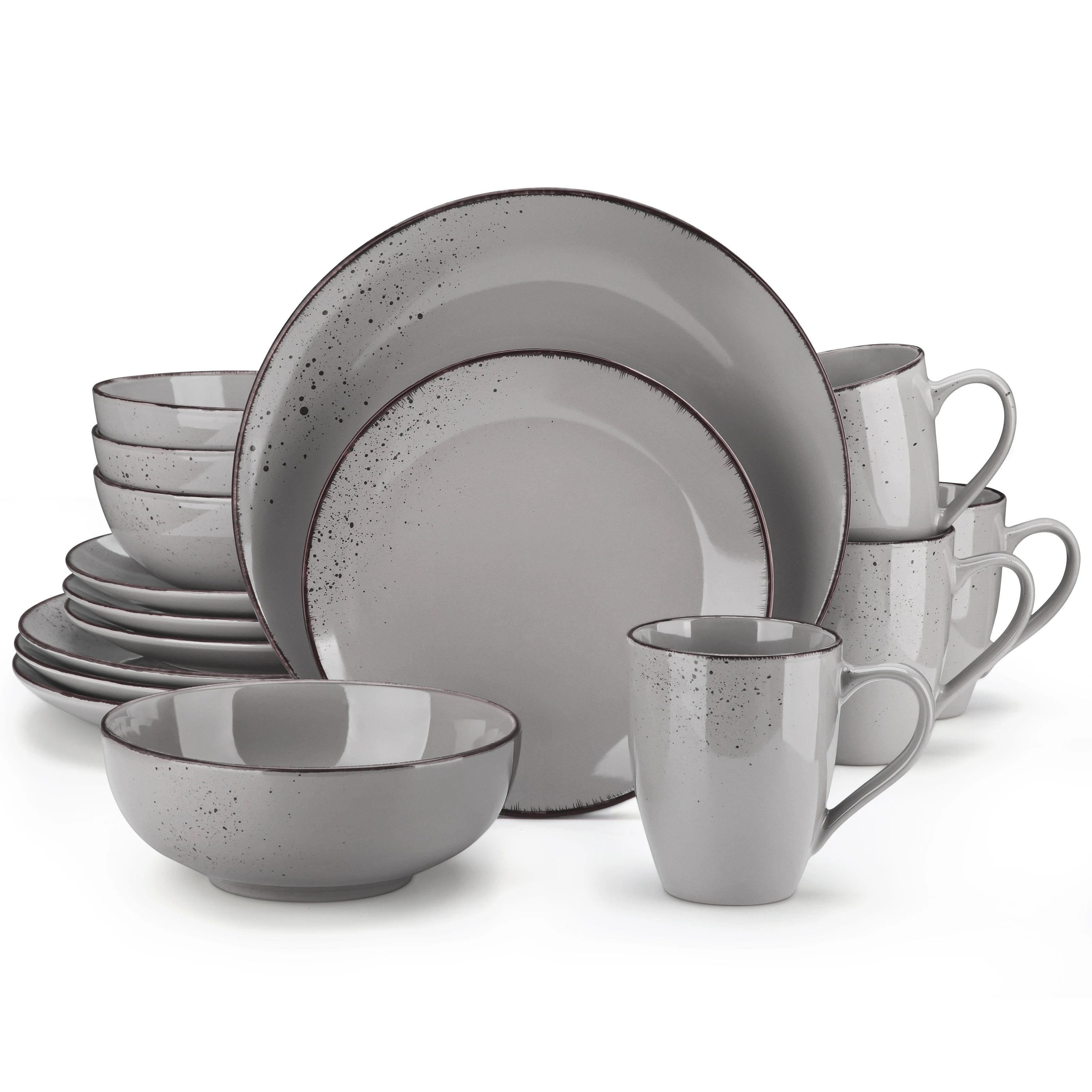 Serviesset 16/32/48-delig – Keramisch Steengoed Servies – Modern & Vintage Design