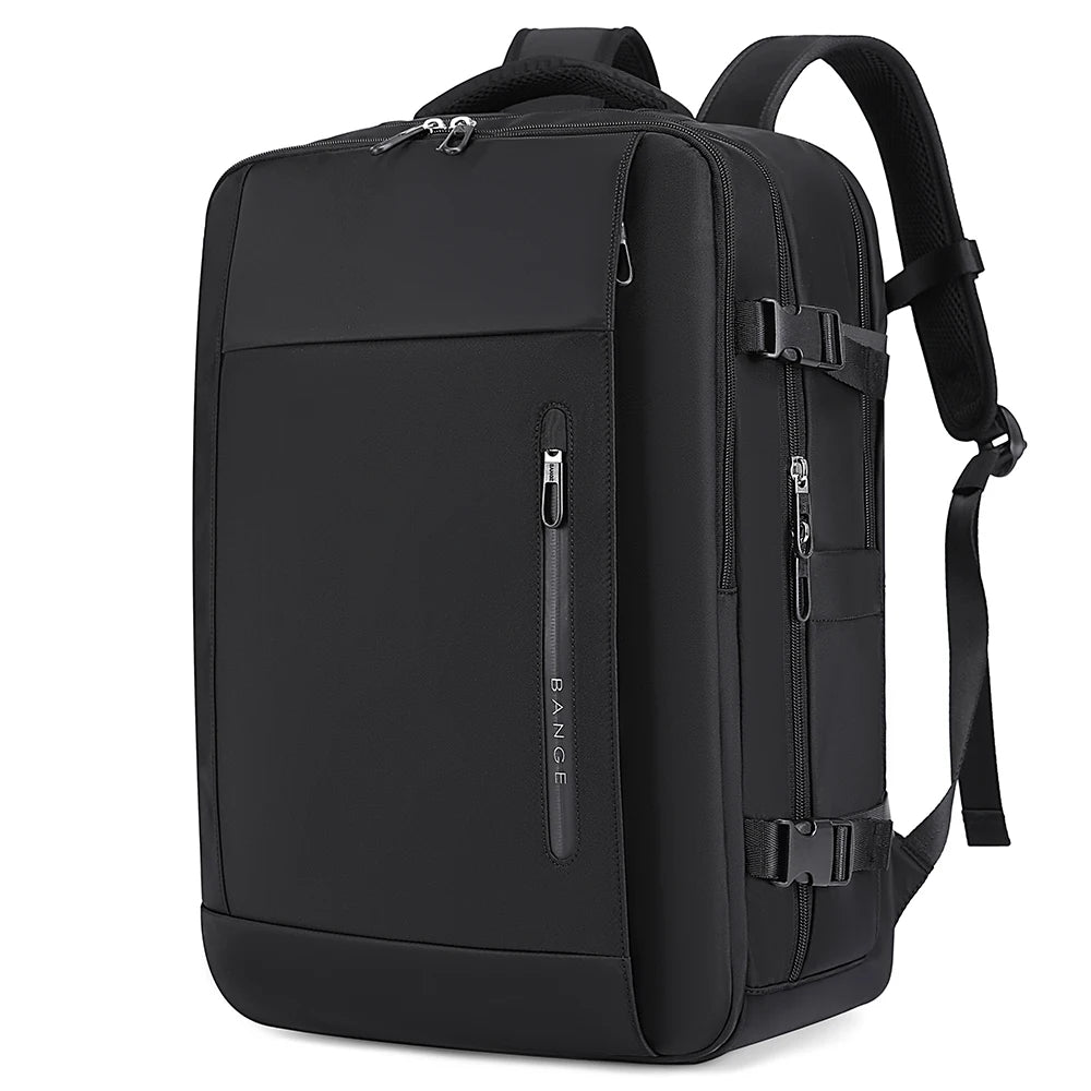 Grote Waterdichte Rugzak Voor 15.6" Laptop | USB‑Oplaadpoort & Nat‑Droog Vak | School, Werk & Reizen
