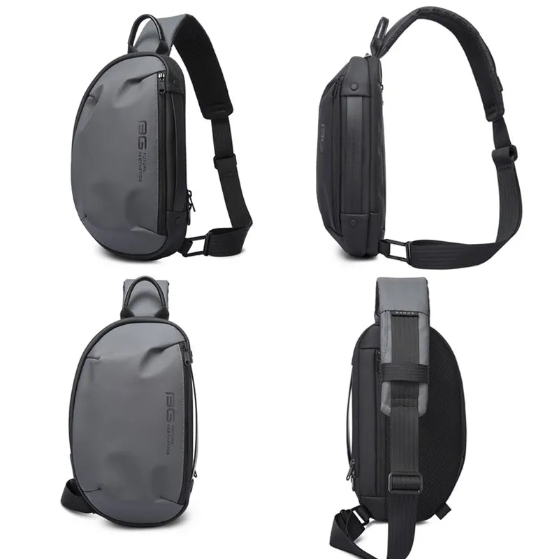 Anti‑Diefstal Crossbody Tas voor Heren – Waterdichte Sling Bag & Multifunctionele Schoudertas voor Reizen, Werk en Dagelijks Gebruik