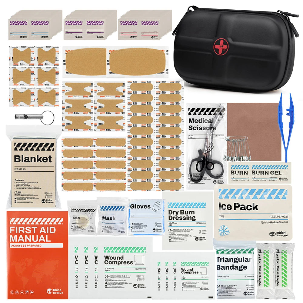 Waterdichte EHBO-kit voor Reizen, Kamperen en Thuisgebruik – Compact en Duurzaam
