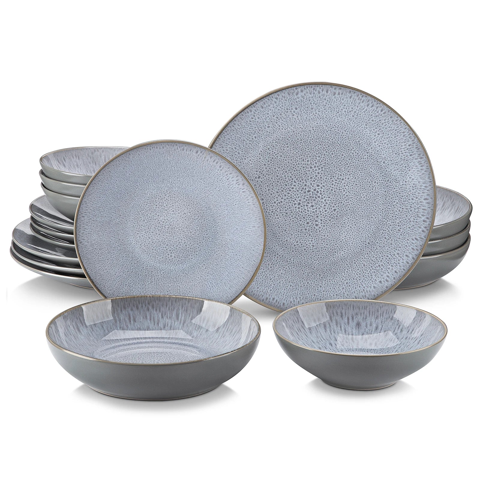 Steengoed Servies Set – 16/32/48-delig voor 4-12 Personen