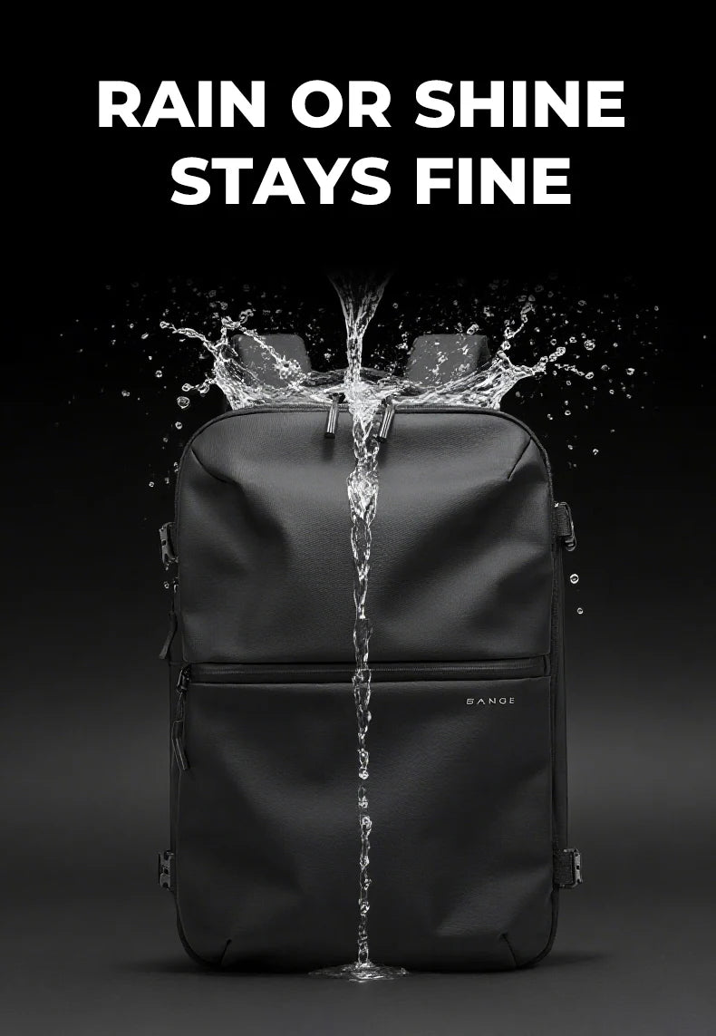 Anti‑diefstal Waterdichte Laptop Rugzak 15.6 Inch – Handbagage Reistas met Wet & Dry Scheiding