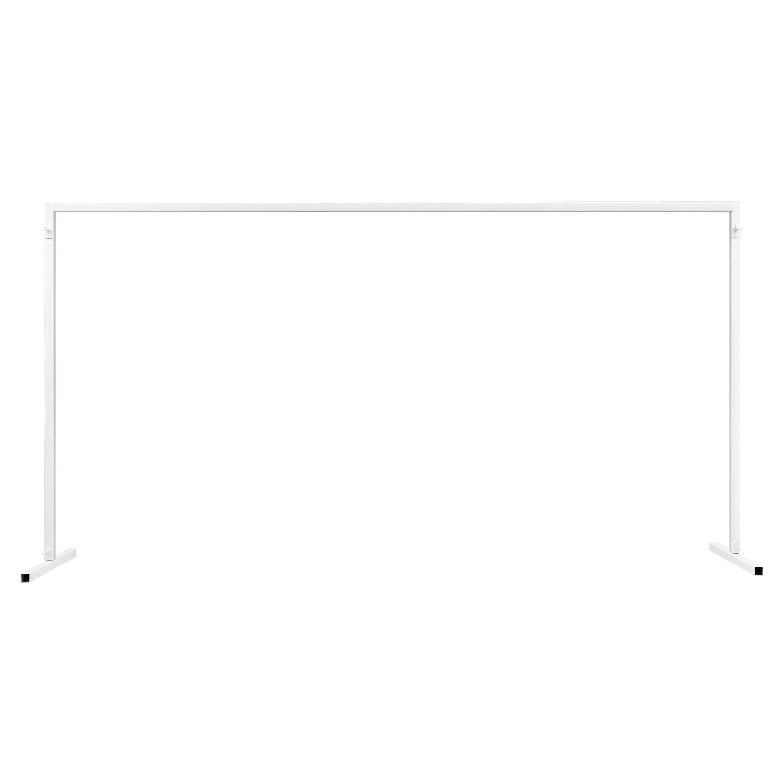 Verstelbare Bruiloft Boog Standaard 2x2m – Wit Metalen Frame voor Feestdecoratie, Bruiloften en Fotoshoots