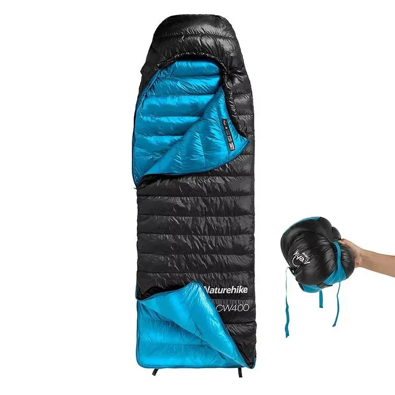 Lichtgewicht Dons Slaapzak Winter – Outdoor Slaapzak 0-5°C voor Kamperen & Trekking