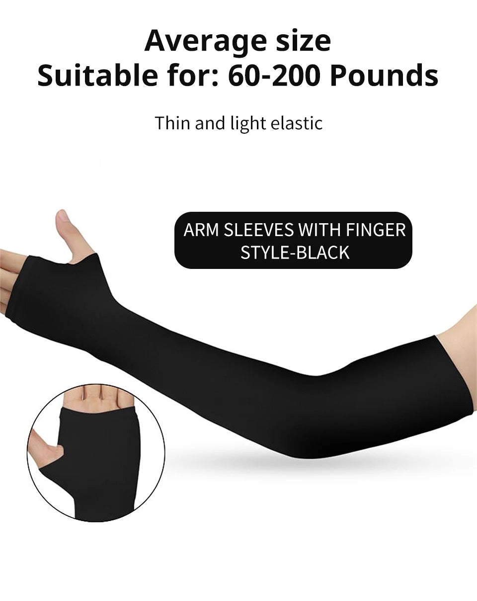 UV Beschermende Cooling Arm Sleeves – Elastische Ice Cool Armhoezen voor Sport, Fietsen & Outdoor