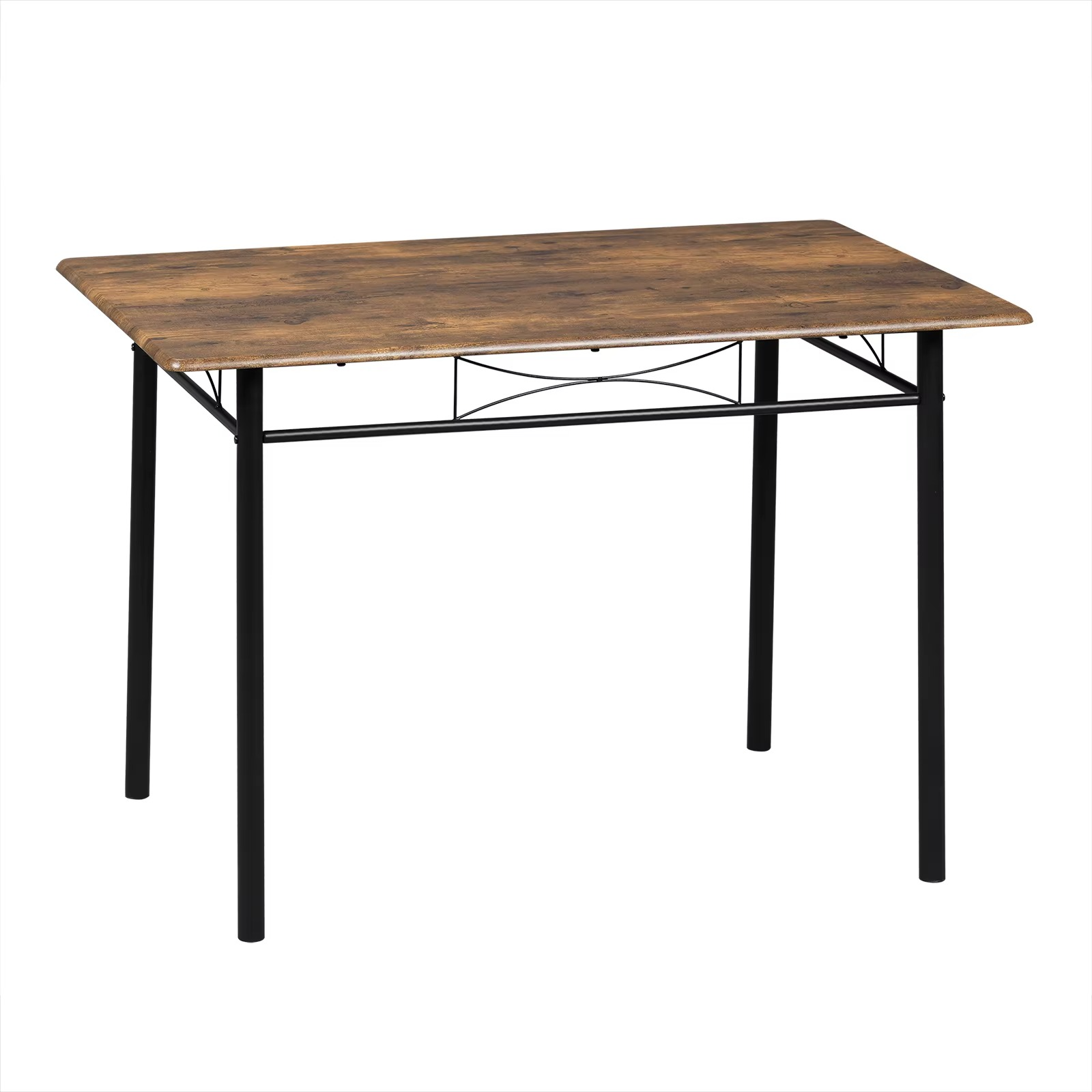 Eettafel Set voor 4 Personen – Rechthoekige Tafel met 4 Stoelen