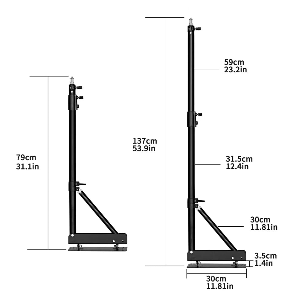 Softbox Wand Monopod Arm voor LED Ringlamp – Studio Statief voor Fotografie en Live Stream