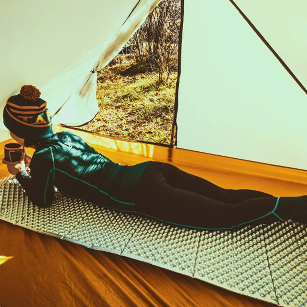 Ultralichte Opvouwbare Eiernest Slaapmat – Lichtgewicht Campingmat voor Outdoor