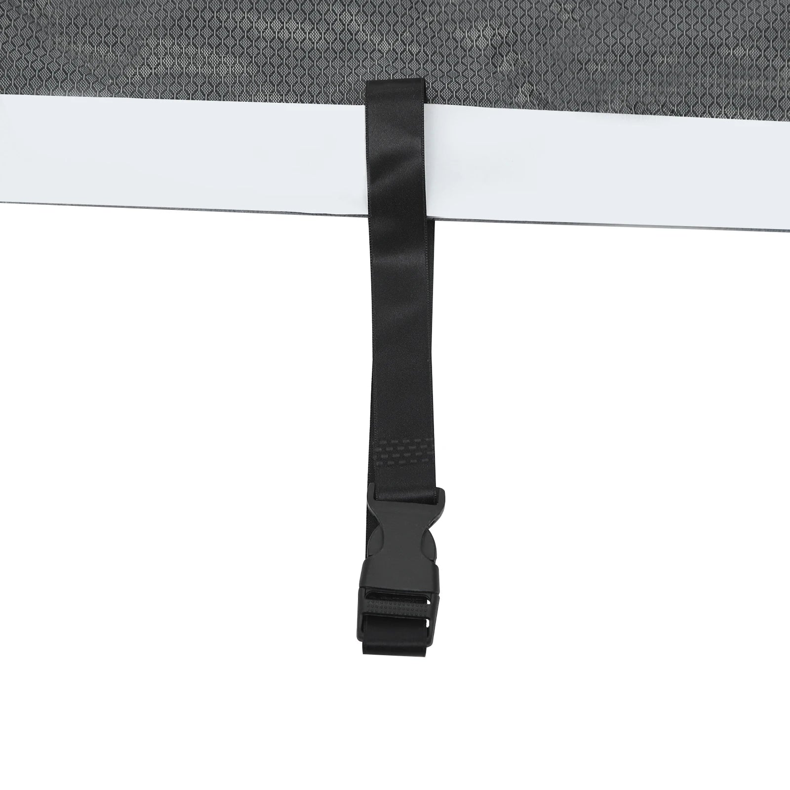 Thermisch Isolerend Magnetisch Deurgordijn – 95×210 cm Zwart/Grijs
