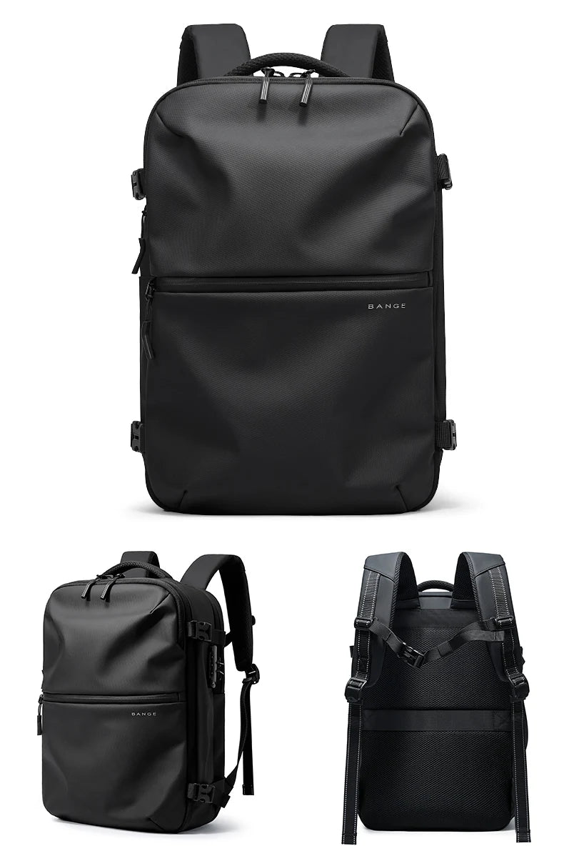 Anti‑diefstal Waterdichte Laptop Rugzak 15.6 Inch – Handbagage Reistas met Wet & Dry Scheiding