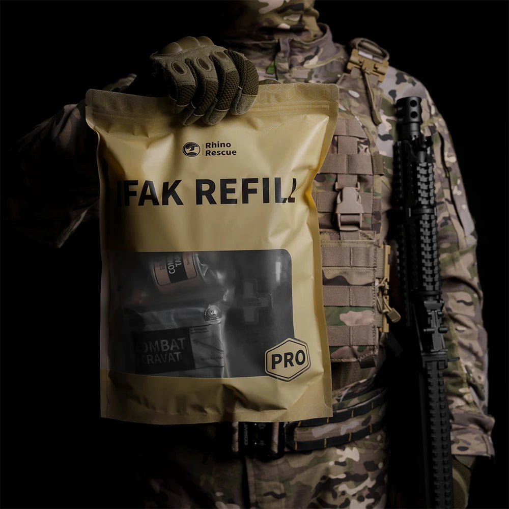 IFAK Navulset Tactische Trauma Kit – Complete Eerste Hulpset voor Noodsituaties
