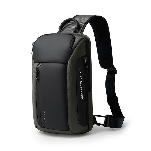 Waterdichte Oxford Borsttas – Grote Capaciteit, Multi‑Pocket Design & Trendy Unisex Style