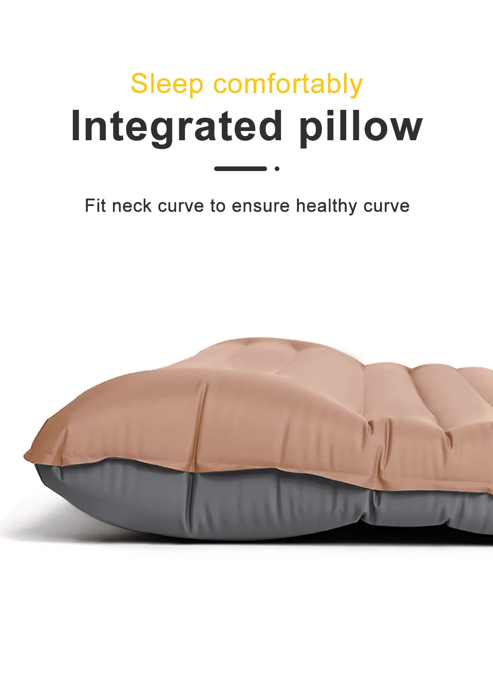 Ultralichte Zelfopblazende Slaapmat – Comfortabele Campingmatras voor Outdoor & Reizen