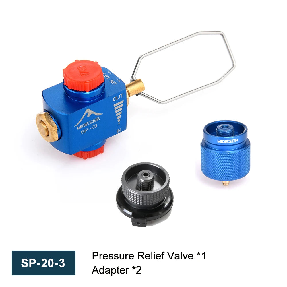 Camping propaan navuladapter – efficiënte gasfles refill tool voor kampeerkooktoestel