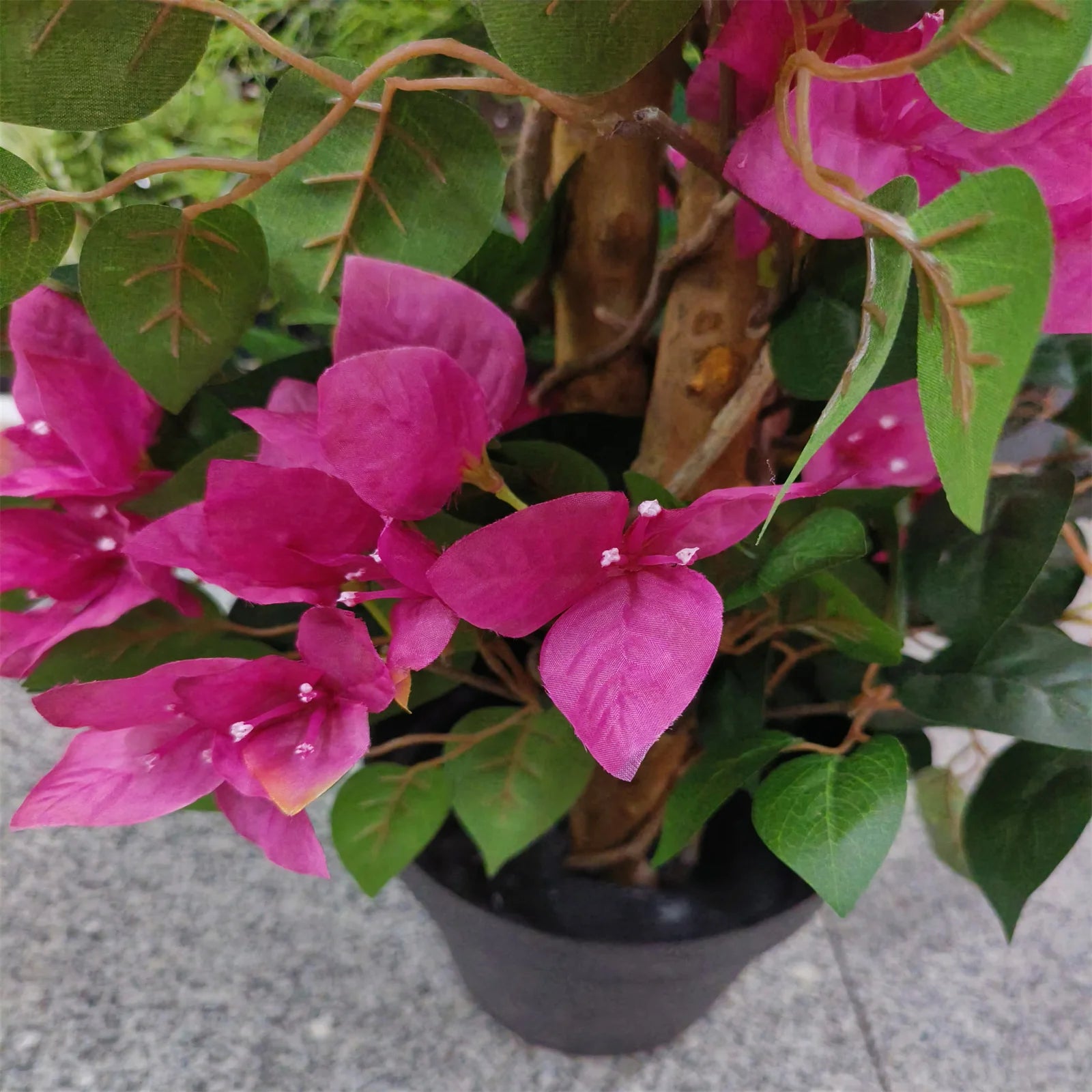 Kunstmatige Bougainvillea Boom 185 cm Roze – Realistische Nepplant voor Binnen & Buiten