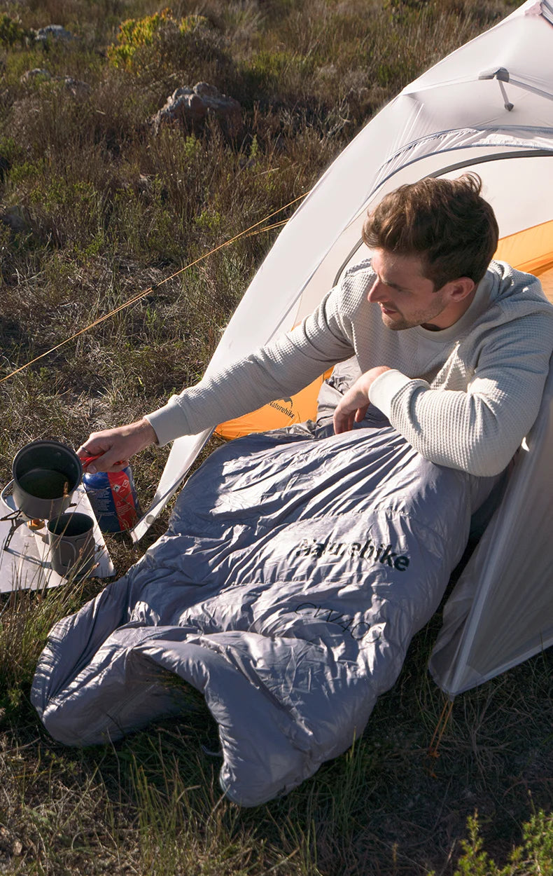 Lichtgewicht Dons Slaapzak Winter – Outdoor Slaapzak 0-5°C voor Kamperen & Trekking