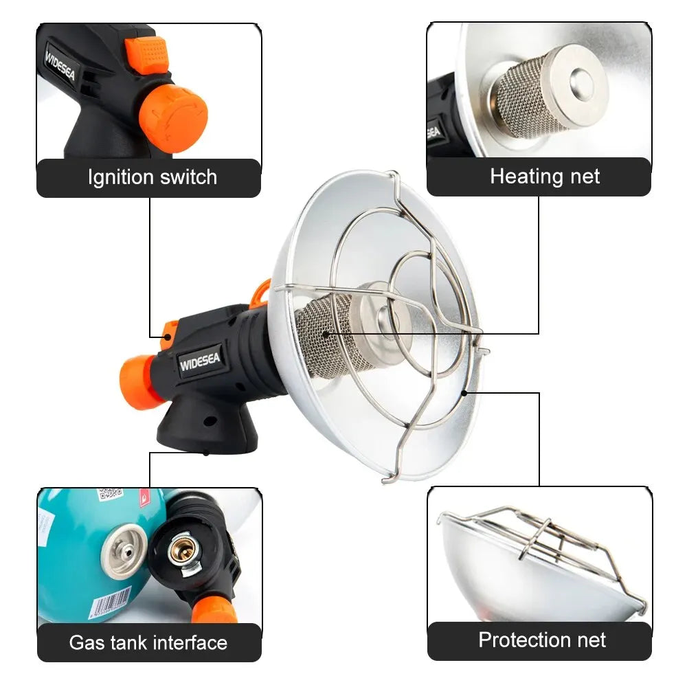 Draagbare gas campingkachel – Butaangas Outdoor Verwarming