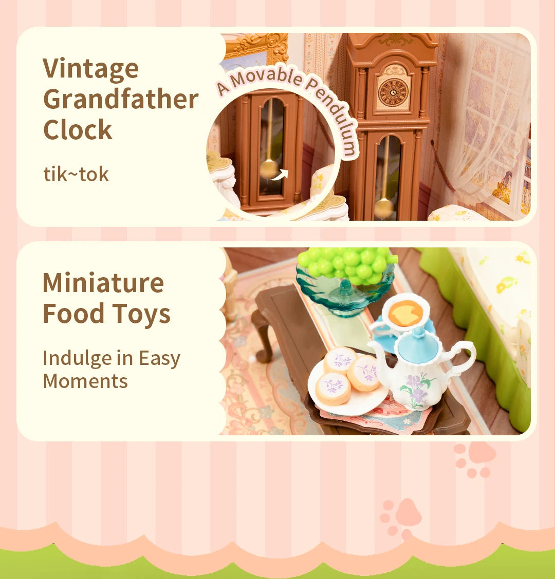 DIY Miniatuurhuis Kit – Creatief Knutselpakket voor Volwassenen en Kinderen – Sfeervol Kerst- en Verjaardagscadeau