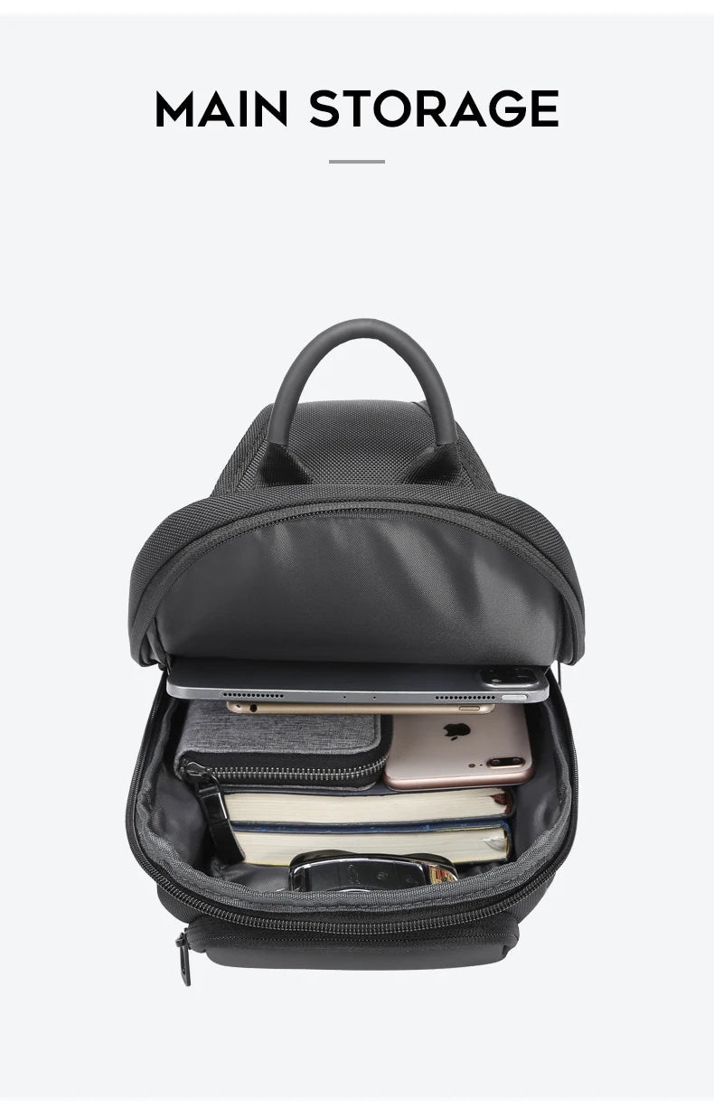 Waterdichte Oxford Borsttas – Grote Capaciteit, Multi‑Pocket Design & Trendy Unisex Style