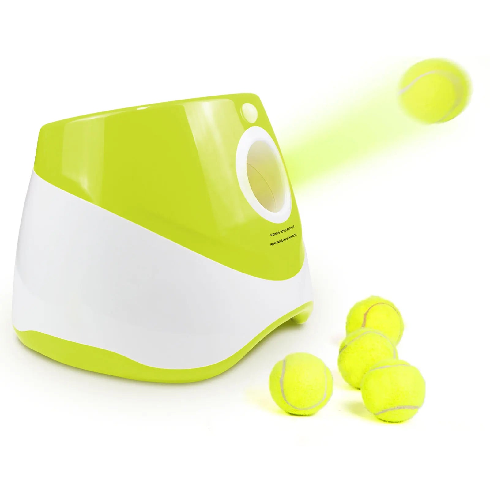 Automatische Ballenwerper voor Honden – Interactief Hondenspeelgoed met 3 Ballen – Oplaadbare Tennis Launcher