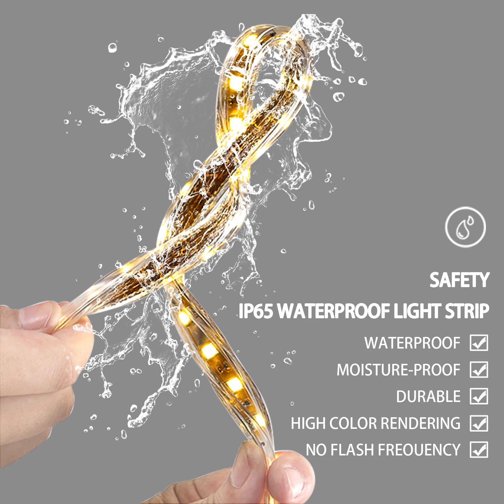 Moderne LED Badkamerspiegel 60×45 cm – Dimbare Verlichting, Anti-Condens & Touch Bediening – Wandspiegel met Verlichting en 3x Vergrootglas
