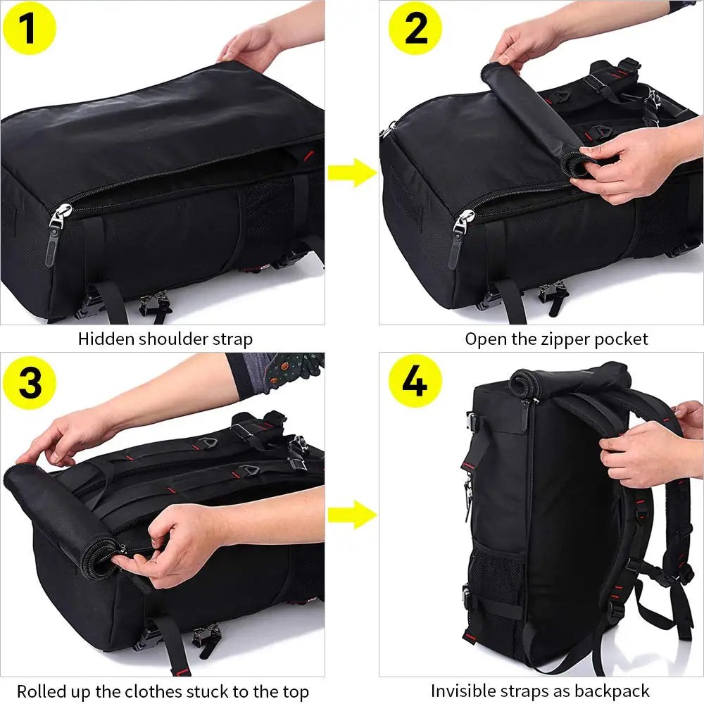 Waterdichte 40L Outdoor Backpack – Grote Trekking, Vissen, Jacht & Hiking Rugzak