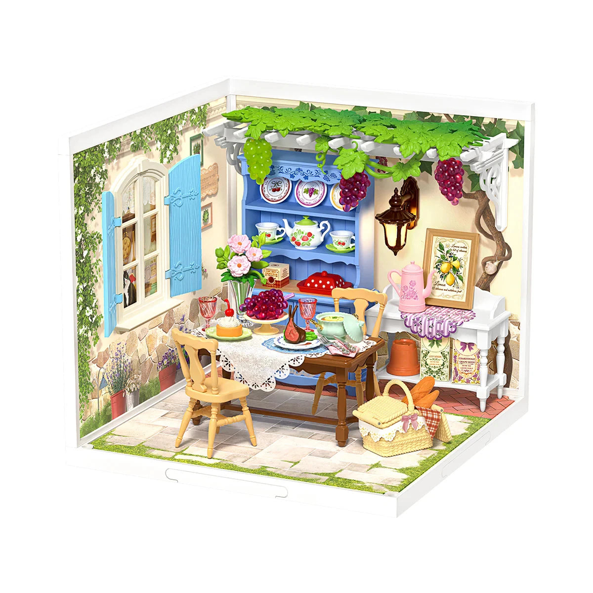 DIY Miniatuurhuis Kit – Creatief Knutselpakket voor Volwassenen en Kinderen – Sfeervol Kerst- en Verjaardagscadeau