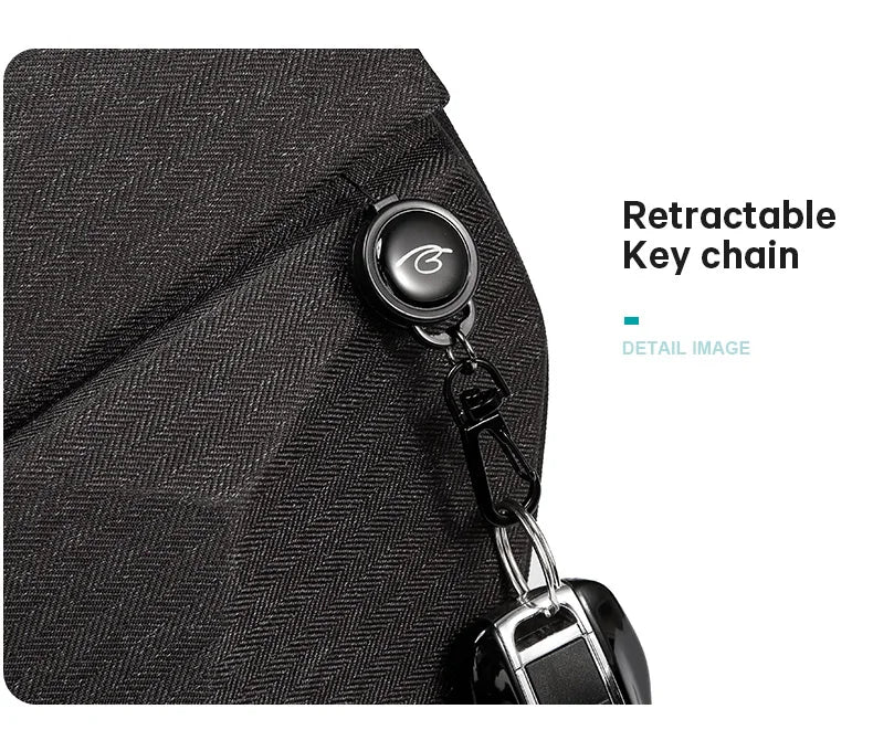 Waterdichte Multifunctionele Oxford Schoudertas – Messenger/Crossbody Sling Bag Voor 7.9" Tablet