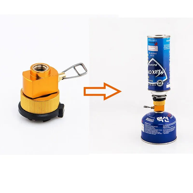 Camping propaan navuladapter – efficiënte gasfles refill tool voor kampeerkooktoestel