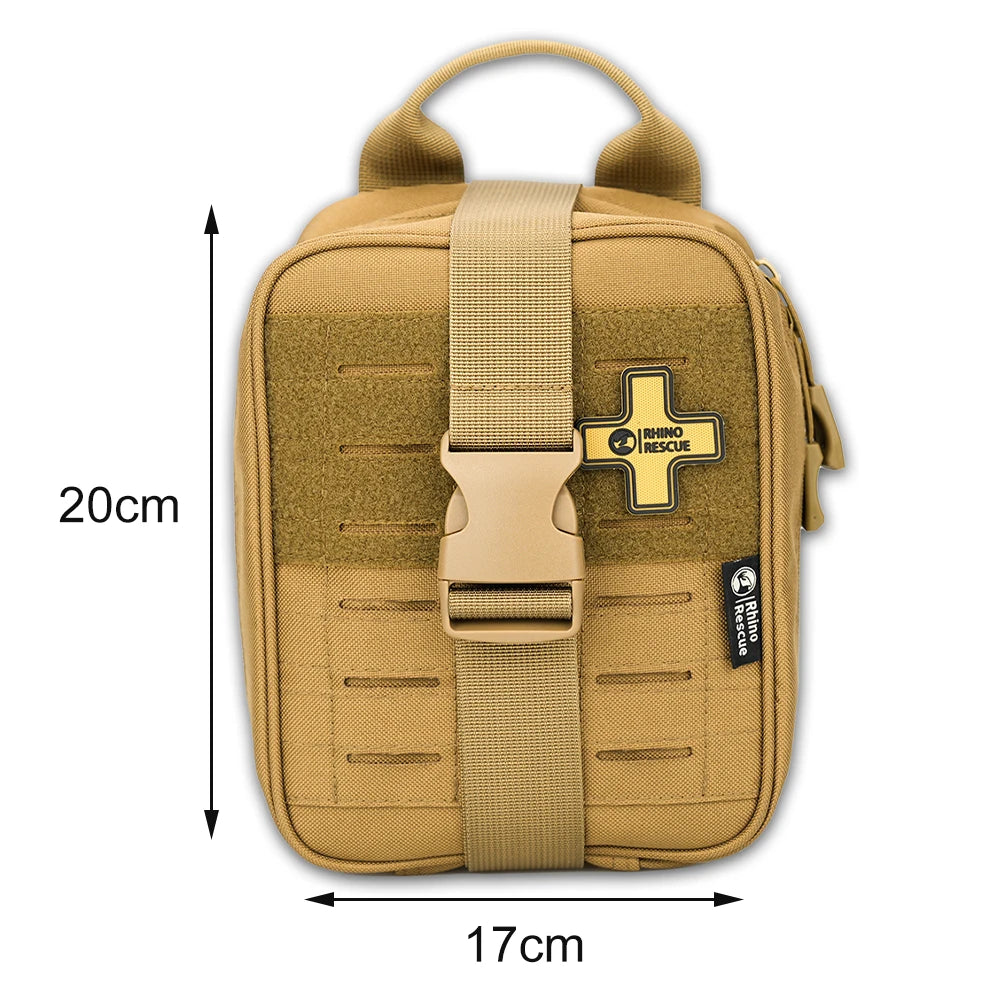 Tactische IFAK EHBO Tas – Robuuste Outdoor Medische Opbergtas voor Kamperen en Survival