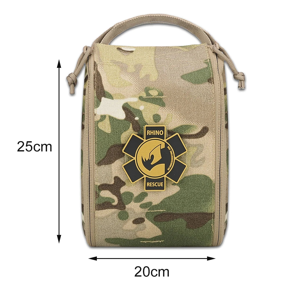 Tactische IFAK EHBO Tas – Robuuste Outdoor Medische Opbergtas voor Kamperen en Survival