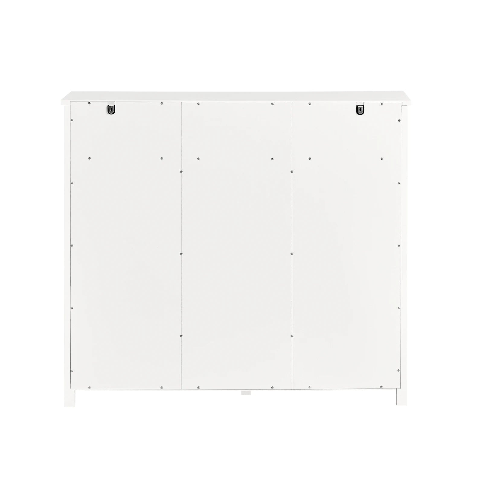 Witte keukenkast met schuifdeuren 104x93x35 cm – Moderne opbergkast voor keuken en woonkamer