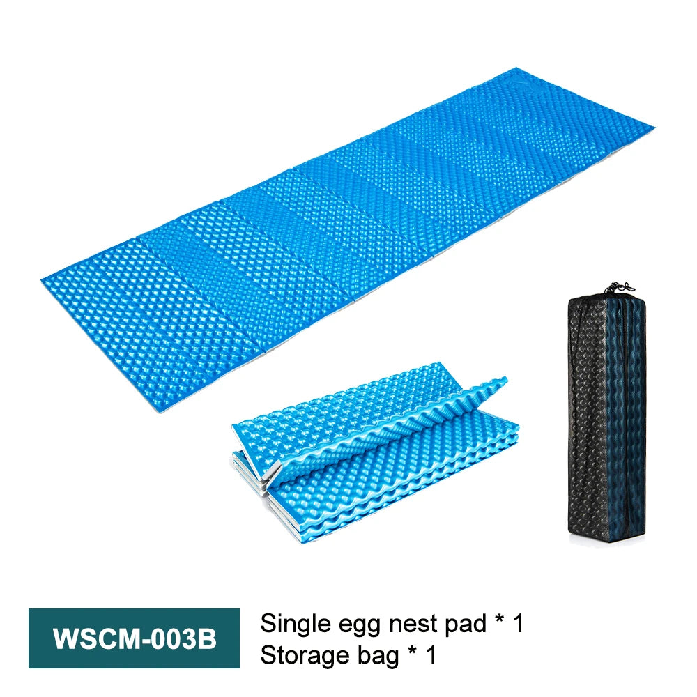 Ultralichte Opvouwbare Eiernest Slaapmat – Lichtgewicht Campingmat voor Outdoor