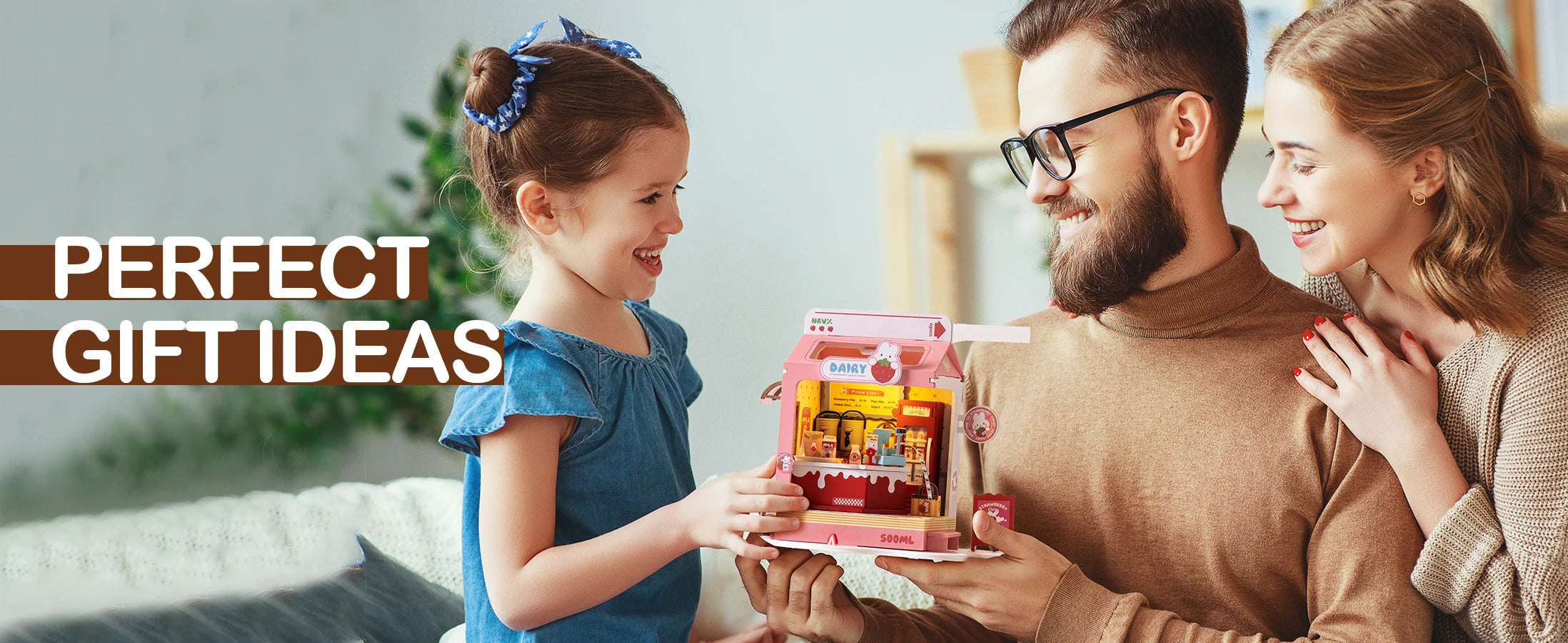 DIY Miniatuur Huis Kit – Food Box Creatief Bouwpakket voor Kinderen en Hobbyisten – Houten Miniatuur Poppenhuis 1:24