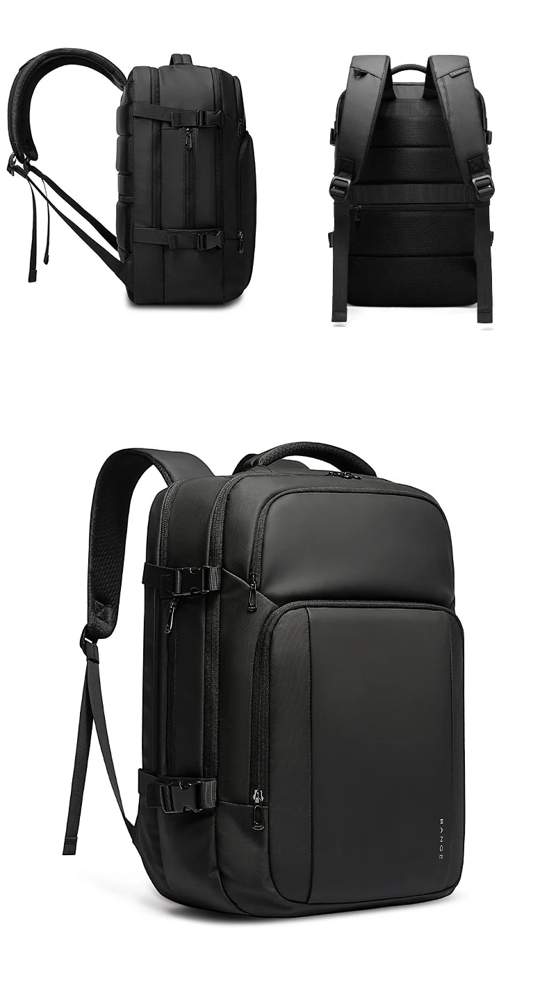 Ruime USB Oplaadbare Waterdichte Rugzak – Reistas Backpack 15,6″ Laptop Voor Unisex & Outdoor