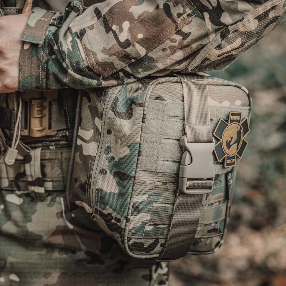 Tactische IFAK EHBO Tas – Robuuste Outdoor Medische Opbergtas voor Kamperen en Survival